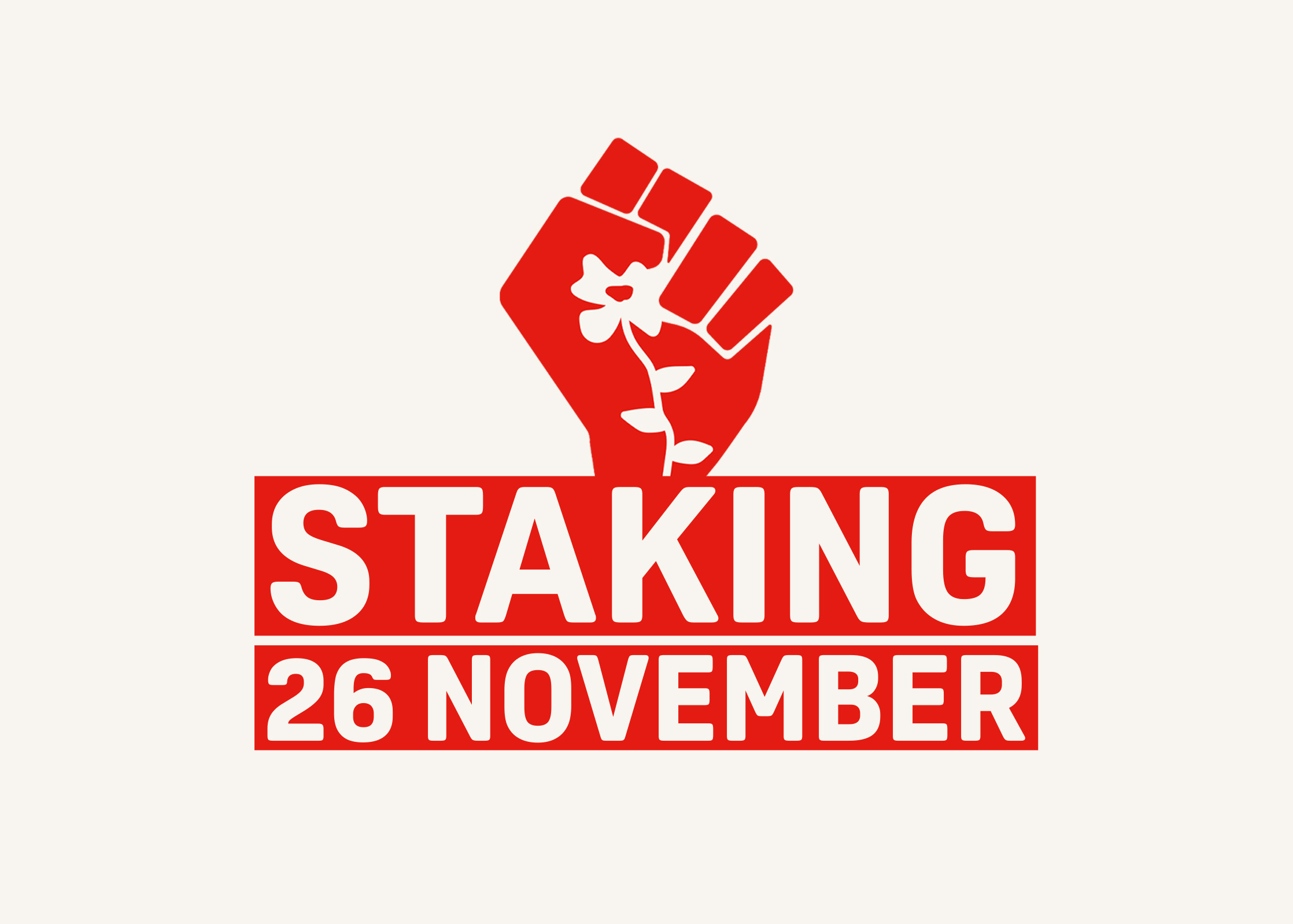 Staking 26 november