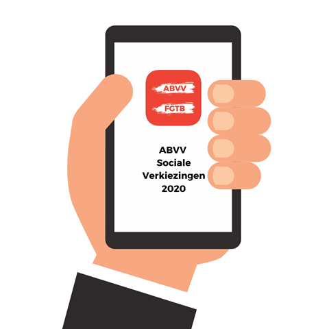 ABVV-app sociale verkiezingen 20202