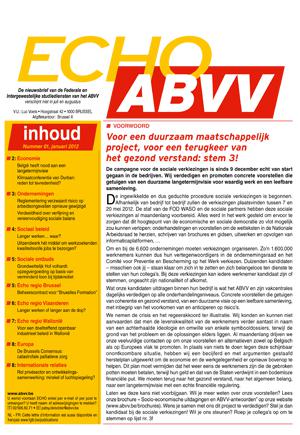 Echo ABVV nr 1- 2012