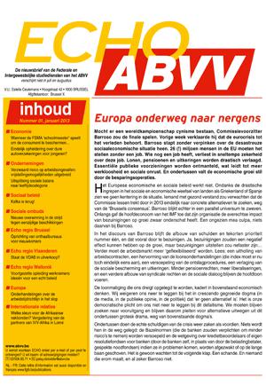 Echo ABVV nr 1 - 2013